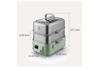 Buydeem G563-a501 Electric Food Steamer For Cooking 2 Tire