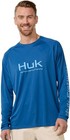 Huk Men s Standard Pursuit Vented Long Sleeve 30 Upf Shirt  Set Sail  Size M