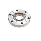 Conflat Flange  cf  2 75 Corning 7056 Glass Viewport   1   Inch 304 Ss   z8 