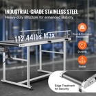Belt Conveyor Pvc Stainless Steel Belt Conveyor 59 x23 6  Double Guardrail