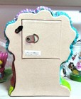 Alice In Wonderland Clock Figurine Ornament Music Box Disney Store Cheshire Cat