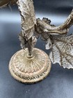 Large Antique French 19th Century Chateau Candelabra Candle Holder Wrought Iron