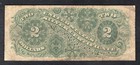 Fr  242 1886  2 Two Dollars    hancock    Silver Certificate Currency Note Fine
