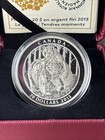 2015  20 Canadian 1oz Silver Grizzly Bear Togetherness  proof 