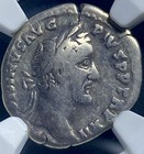 Roman Silver Denarius Emperor Antoninus Pius Denarius 138-161ad Ngc Genuine Coin