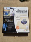 Fitterfirst Professional Rocker Balance Board Adjustable Wood Fitness Trainer