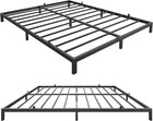 6in-14in Metal Queen King Full Size Bed Frame Bedroom Sturdy Steel Slat Support
