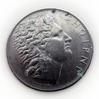 1927 R Albania 1 Lek Nickel - Alexander The Great  Km 5 7 94gr Joa02