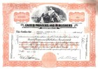 Vintage Original Stock bond Certificates - All Different - Lot Of 10