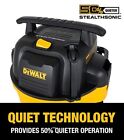 Dewalt 9 Gallon Stealthsonic Ultra Quiet Wet dry Shop Vacuum Dxv09p-qta