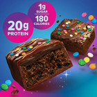 Pure Protein Bars  Galactic Brownie  Gluten Free  20g Protein  1 76 Oz  4 Count