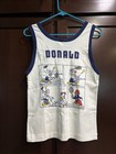 Extremely Rare Vintage Tennis Donald Duck Walt Disney Comic Tank Top Medium