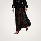 L   agence Alona Lace Maxi Skirt   595 Size 4
