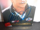 Dale Earnhardt Sr  Autographed 1993 Action Pack Race Card  125