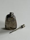 Vintage 925 Silver Mayan Aztec Mexico Snuff Perfume Bottle 1 75   
