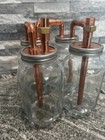 1 2    Tandem Mason Jar Thumpers For Wide Mouth Half Gallon With Mason Jars A1