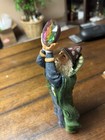11 Inch Tall Wizard Statue Holding Jewel Made Of Resin And Hand Painted