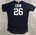Cj Cron Game Worn Detroit Tigers Jersey  Mlb Authenticated  Photomatched