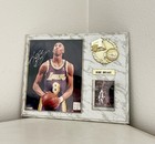 1996-97 Kobe Bryant  Autographed 8x10 Photo With Scoreboard Rookie Card 1 Owner