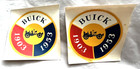 Vintage 1903-1953 Buick Water Transfer Slide Decal 2 Included Original