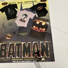Giant 11by14 5  Magizine Ad Flyer F h Batman Movie Merchandise 1989 The Joker T-