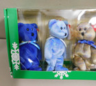 Ty Jingle Beanies Collection Boxed Set 4 Clubby Edition Bears Collection Lot Nib