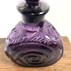 Antique Guerlain Flacon Escargot Amethyst Purple Perfume Bottle C1902 W  Stopper