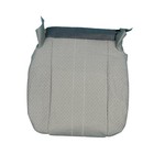 Driver Or Passenger Bottom Cloth Seat Cover Compatible With Chevy Express Gray