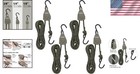 Reflective 14ft Ratcheting Tie Down Rope For Kayaks And Canoes - 500lb Capacity