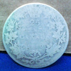 1910 Canada 25 Cents Silver Quarter Edward Vii Canadian Coin Actual Coin