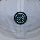 Wimbledon Hat Cap Strap Back White The Championships The All England Lawn Tennis