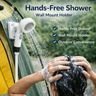 Portable Camping Shower Pump  6500mah 
