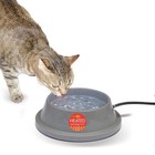 Heated Water Bowl For Cats   Dogs - Outdoor Anti-freeze Pet Dish  32 Oz  Safety