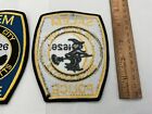 Salem Ma  Police Patch Collectable Set 2 Pieces Full Size And New
