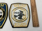 Salem Ma  Police Patch Collectable Set 2 Pieces Full Size  has Tracking insured 