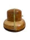 Vintage Wooden Hat Block 2 Pc Women Hat Mold 56 Cm Millinery Tool