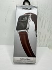 Nomad Leather Strap Traditional For Apple Watch 44mm-45mm-49mm - Rustic Brown