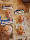 Vintage Assorted Doll Making Craft Supplies Heads  Santa  And More