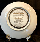 Elvis Presley Plate  just Because  Portraits Of The King Vtg 1992