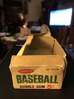 Vintage 1964 Topps Baseball 5 Cents Empty Wax Pack Display Box 