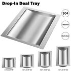 Marada Cash Window Drop-in Deal Tray Business Banks 304 Stainless Steel Multiple