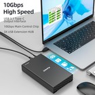 Maiwo External Hard Drive Enclosure For 2 5 3 5 Inch Sata Ssd Hdd  Usb C 3 1    