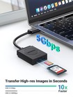 Ugreen Sd Card Reader Usb 3 0 Dual Slot Flash Memory Card Reader Tf Sd Sdxc Sdhc