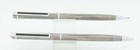 Colibri Gunmetal   Chrome Ballpoint Pen   0 9mm Pencil Set In Box - 1980 s