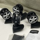 2 Pair Hardshell Spinner Luggage Replacement Suitcase Wheels New