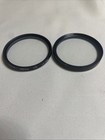 Six Hoya 49mm Filters  Cs Cross Screen  80c Blue  Yellow K2  Fl-w  Green G x1 