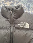 The North Face Jacket Teen Unisex Size Large Black Down Puffer Zip Up Front