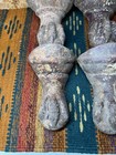 Set Of 4 Antique Cast Iron Clawfoot Bath Tub Legs Feet Eagle