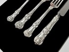 Tiffany Co English King Service For 4 Vintage Antique Estate Sterling Silver