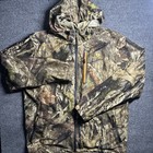 Mossy Oak Scent Factor Hunting Jacket Camo Pattern  Mens L Hunting Coat